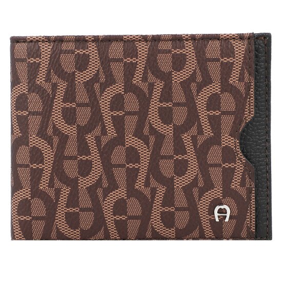 AIGNER Porte-monnaie Icon Cover cuir RFID 11 cm