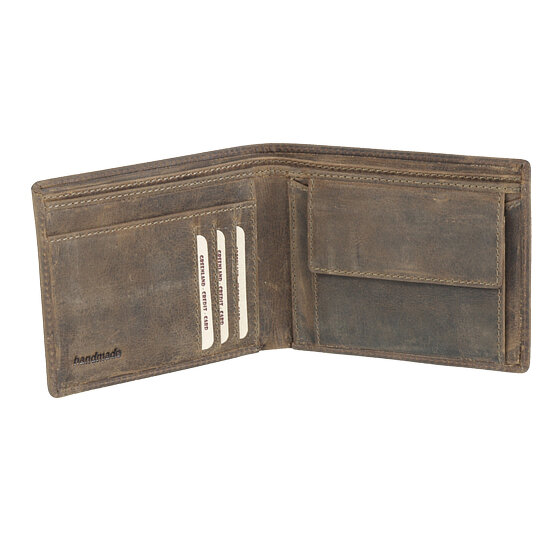 Greenland Nature Porte-monnaie Rubin en cuir 10,5 cm