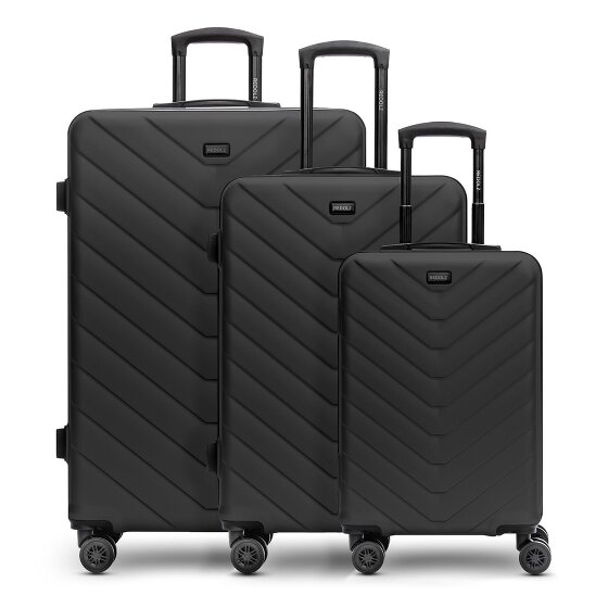 Redolz Essentials 07 3-SET 4 roues Set de valises 3 pièces