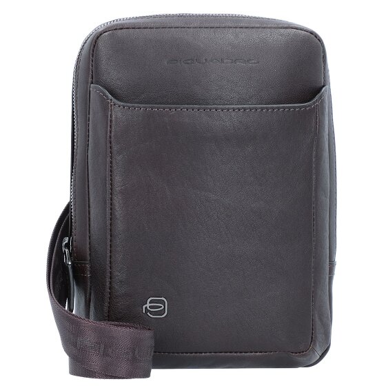Piquadro Black Square Sac à bandoulière en cuir 17 cm