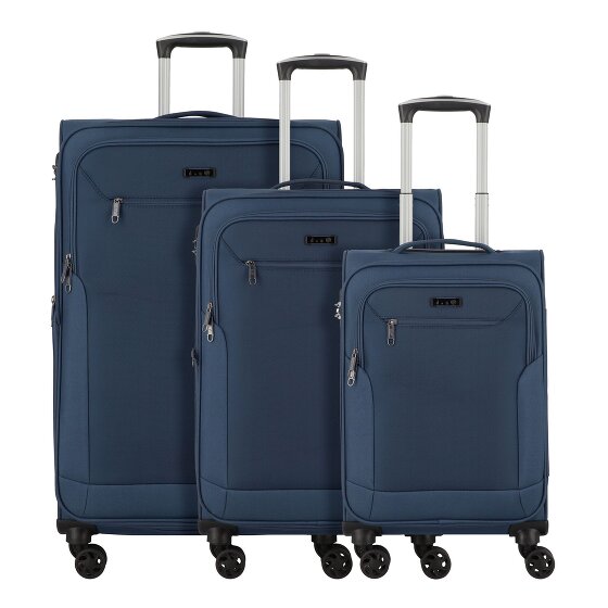 d&n Travel Line 6804 Set de valises à 4 roulettes 3pcs.