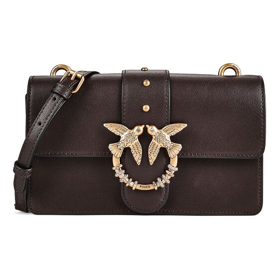 PINKO Love One Sac à bandoulière Cuir véritable 21 cm