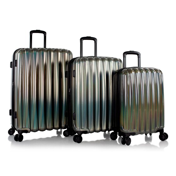 Heys Astro 4 roulettes Set de valises 3 pièces avec soufflet d'extension