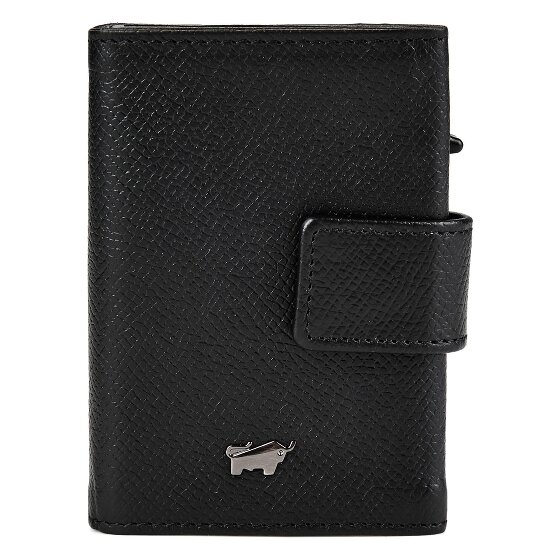 Braun Büffel Robin Étui pour cartes de crédit Protection RFID Cuir véritable 7.5 cm