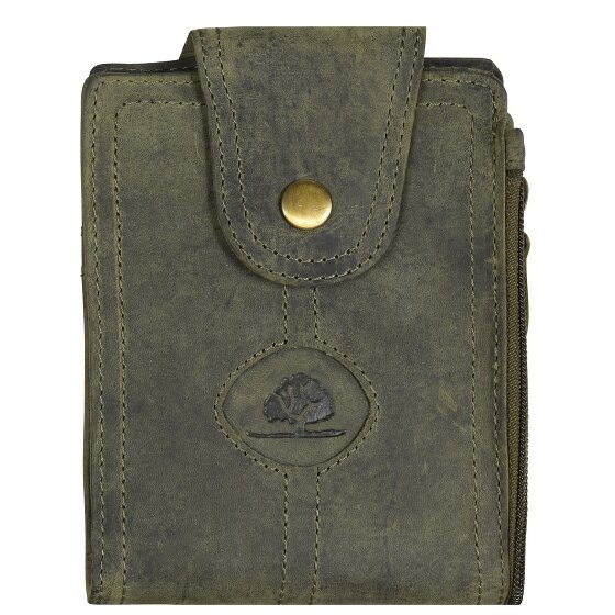 Greenburry Portefeuille Vintage en cuir 11 cm