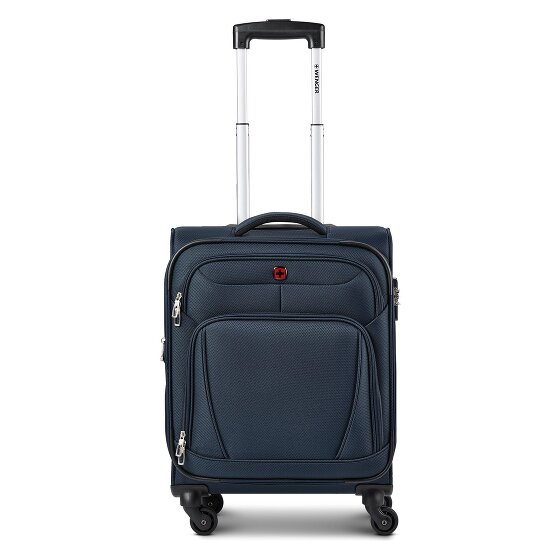 Wenger Beaumont 4 roulettes Trolley de cabine S 54 cm avec soufflet d'extension
