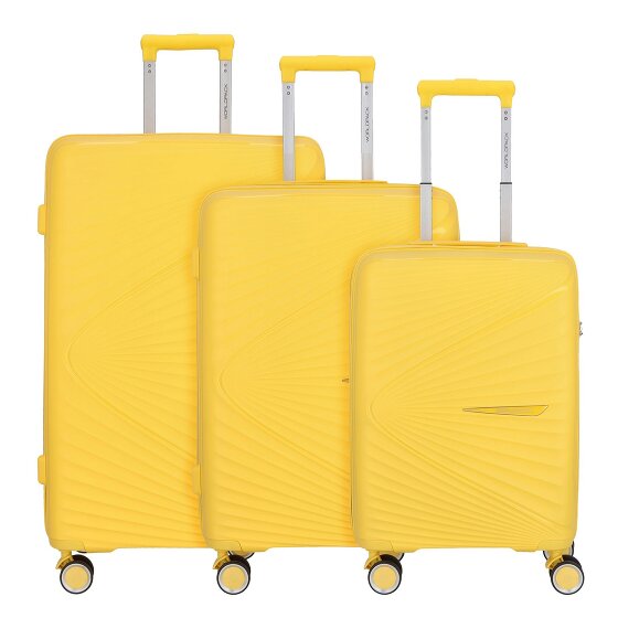 Worldpack Vegas 4 roulettes Set de valises 3 pièces
