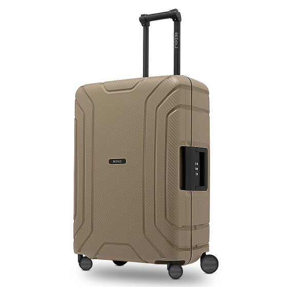 Redolz Essentials 15 trolley à 4 roulettes 65 cm avec fermeture à trois points