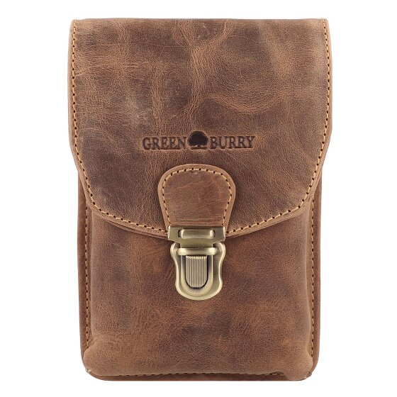 Greenburry Sac banane vintage en cuir 11 cm