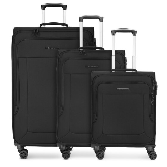 Franky Melbourne 3.0 Set de valises à 4 roulettes 3pcs avec soufflet extensible