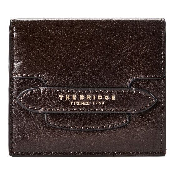 The Bridge Lucrezia Porte-monnaie Protection RFID Cuir véritable 11 cm