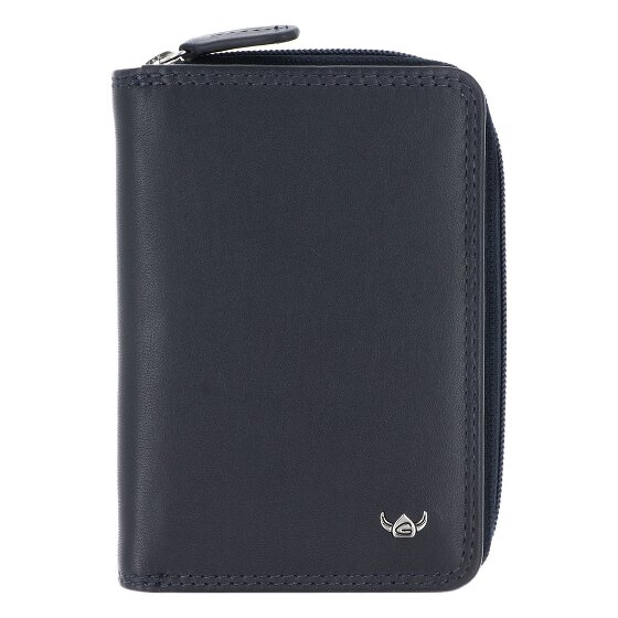 Golden Head Polo Porte-monnaie Protection RFID Cuir véritable 11.5 cm