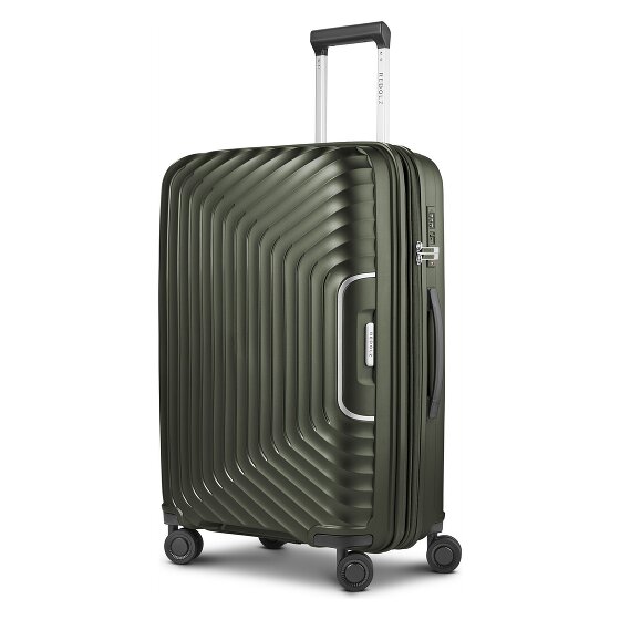 Redolz Essentials 01 4 roues Valise cabine M 66 cm avec soufflet d'extension