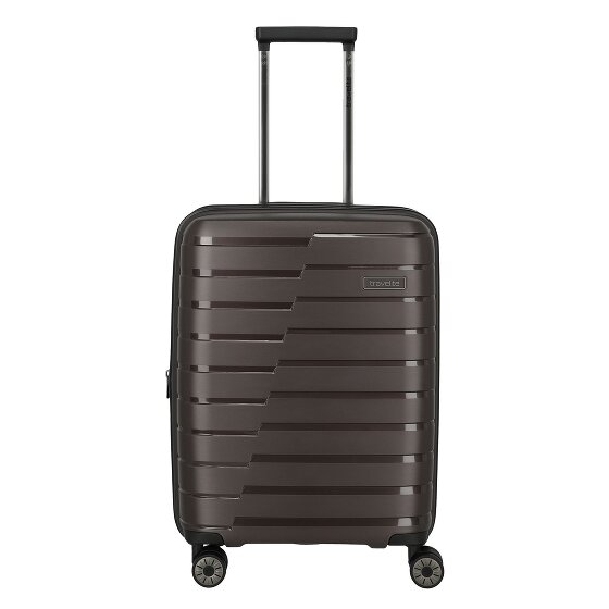 Travelite Air Base 4 roulettes Trolley de cabine 55 cm avec soufflet d'extension