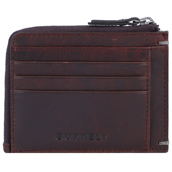 Burkely Antique Avery Étui pour cartes de crédit Protection RFID Cuir véritable 11 cm