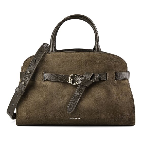 Coccinelle Sabine Sac à bandoulière Cuir véritable 34 cm