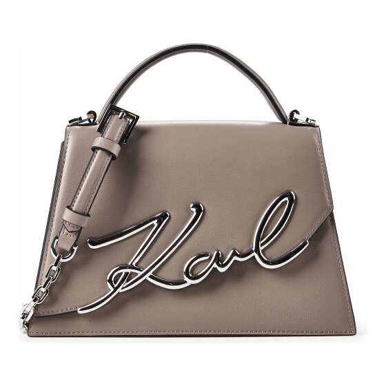 Karl Lagerfeld Signature 2.0 Sac à main Cuir véritable 26 cm