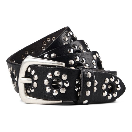 b.belt Ceinture à rivets Cuir véritable