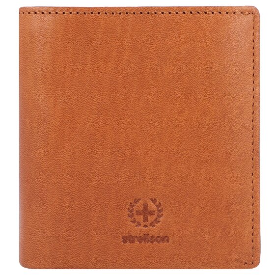 Strellson Blackwall BillFold V7 Porte-monnaie en cuir RFID 9 cm