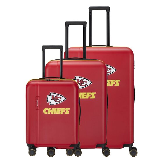 Travelite travelite x NFL 4 roues Set de valises 3 pièces avec soufflet d'extension