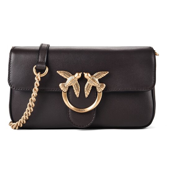PINKO Love One Sac à bandoulière Cuir véritable 21 cm