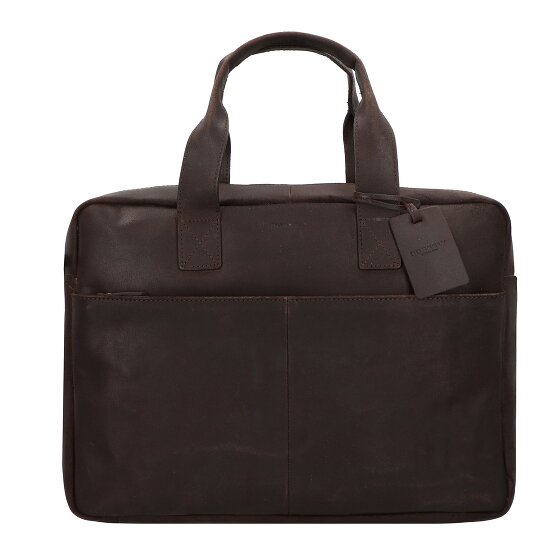 Burkely Vintage River Porte-documents en cuir 41 cm Compartiment pour ordinateur portable