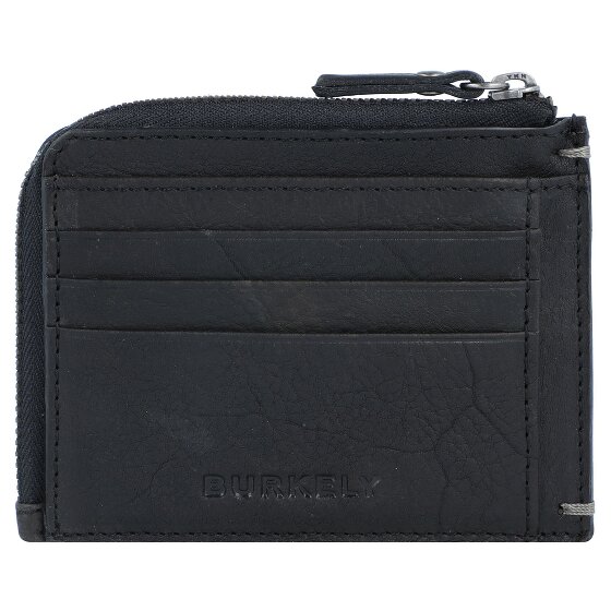 Burkely Antique Avery Étui pour cartes de crédit Protection RFID Cuir véritable 11 cm
