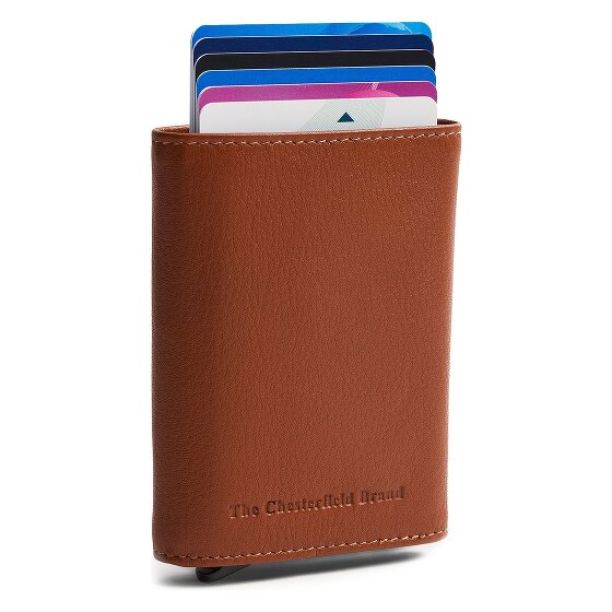 The Chesterfield Brand Junia Porte-monnaie Protection RFID Cuir véritable 10 cm