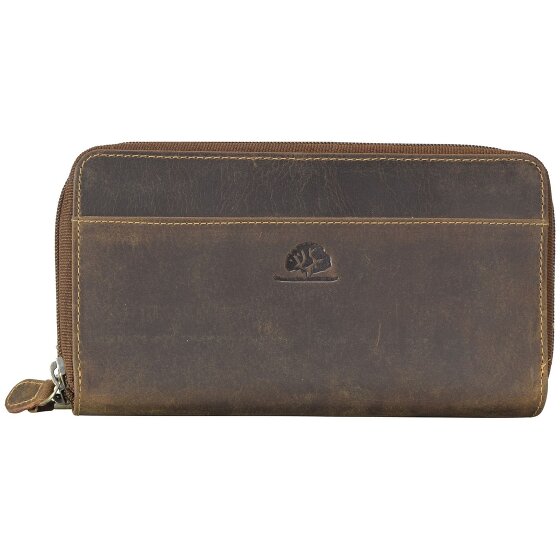 Greenburry Porte-monnaie Vintage en cuir 20 cm