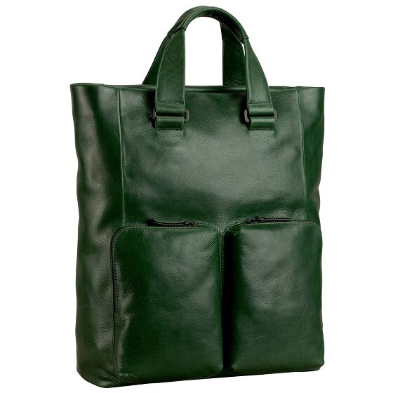 Leonhard Heyden Porto Sac à dos professionnel Cuir 40 cm