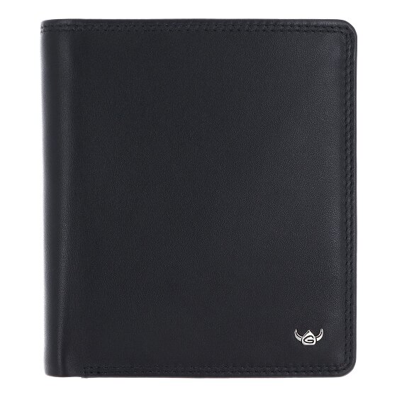 Golden Head Polo Porte-monnaie Protection RFID Cuir véritable 13 cm