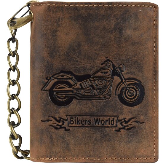 Greenburry Porte-monnaie Vintage Bike en cuir 10 cm