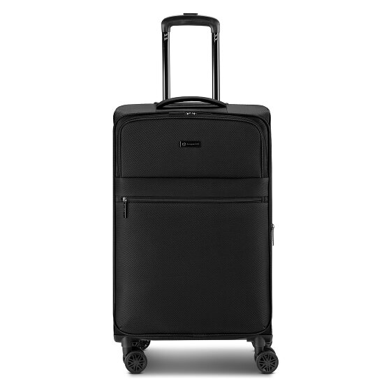 bugatti Valencia Soft 4 roulettes Trolley M 65 cm avec soufflet d'extension
