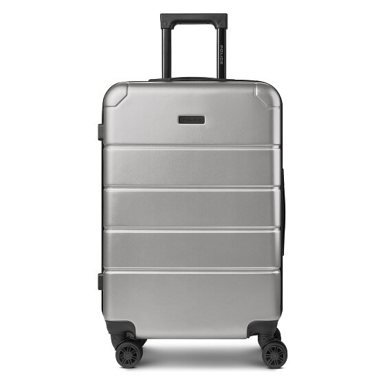 Police Dublin 4 roues Valise cabine M 64 cm avec soufflet d'extension