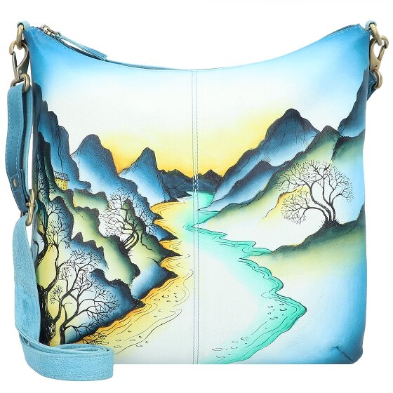 Greenland Nature Art+Craft Sac à bandoulière en cuir 32 cm