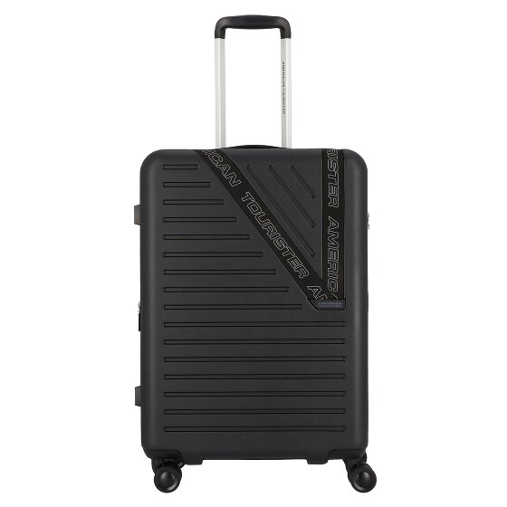 American Tourister Dynabelt 4 roulettes Trolley 66 cm avec soufflet d'extension