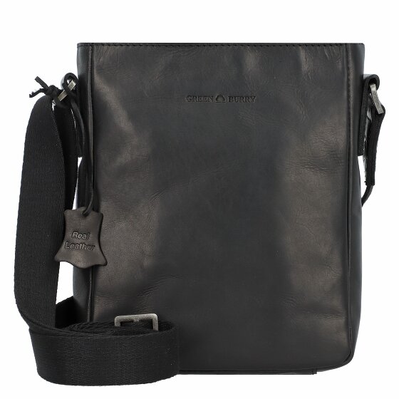 Greenburry Pure Black Sac à bandoulière Cuir 17 cm