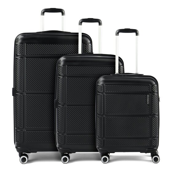 American Tourister Speedplay 4 roulettes Set de valises 3 pièces