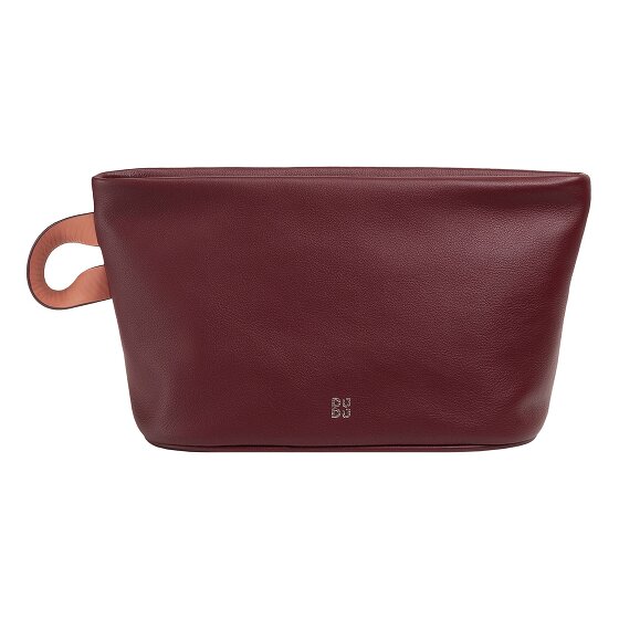 DuDu Fuerteventura Trousse de toilette Cuir véritable 28 cm