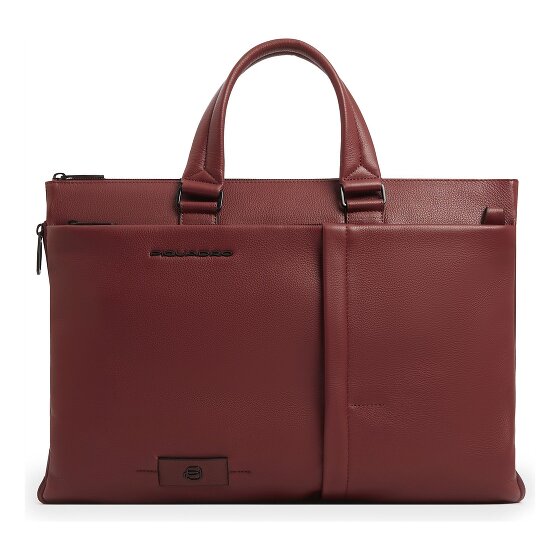 Piquadro Russel Attaché-case Protection RFID Cuir véritable 42 cm Compartiment ordinateur
