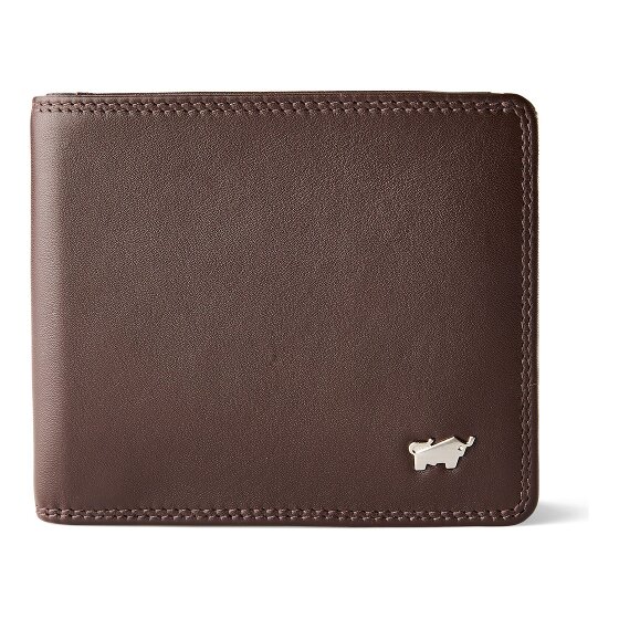 Braun Büffel Golf 3.0 Étui pour cartes de crédit Protection RFID Cuir 9 cm