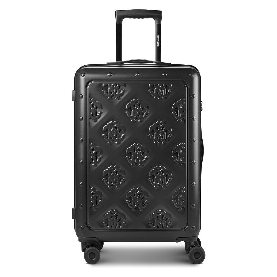 Roberto Cavalli Florence 4 roues Valise cabine 63 cm avec soufflet d'extension