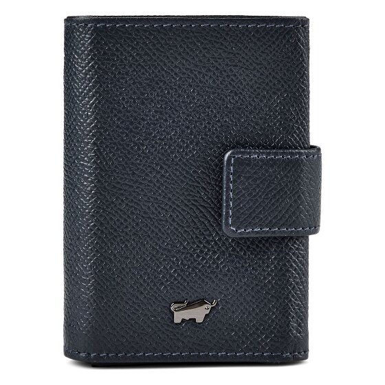 Braun Büffel Robin Étui pour cartes de crédit Protection RFID Cuir véritable 7.5 cm
