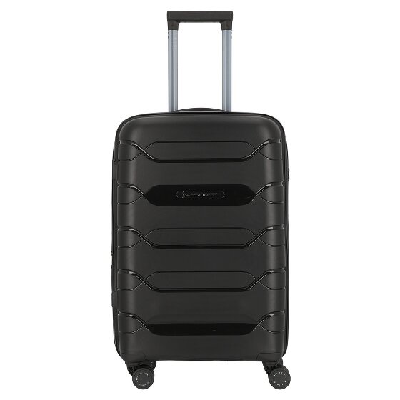 Polestream Strz by Asteroid 4 roulettes Trolley M 64 cm avec soufflet d'extension