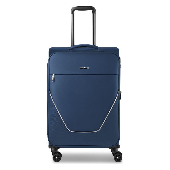Stratic taska 4 roues Valise cabine M 65 cm avec soufflet d'extension