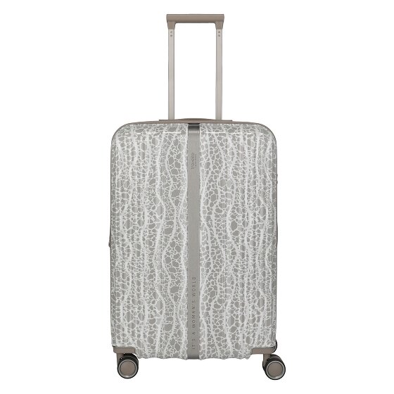 Travelite Lascana Edition 4 roulettes Trolley M 65 cm avec soufflet d'extension