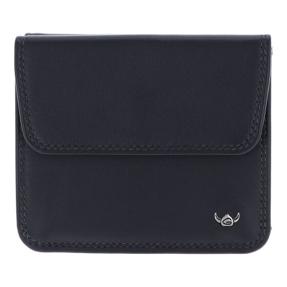 Golden Head Polo Porte-monnaie Protection RFID Cuir véritable 10.5 cm