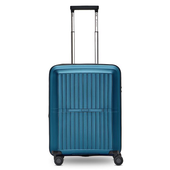 Pactastic Collection 01 4 roulettes Trolley de cabine S 55 cm avec soufflet d'extension