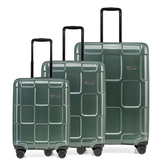 Epic Crate Reflex Set de valises à 4 roulettes 3pcs.