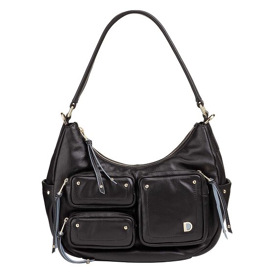 DuDu Pocket Sac à bandoulière Cuir véritable 30 cm